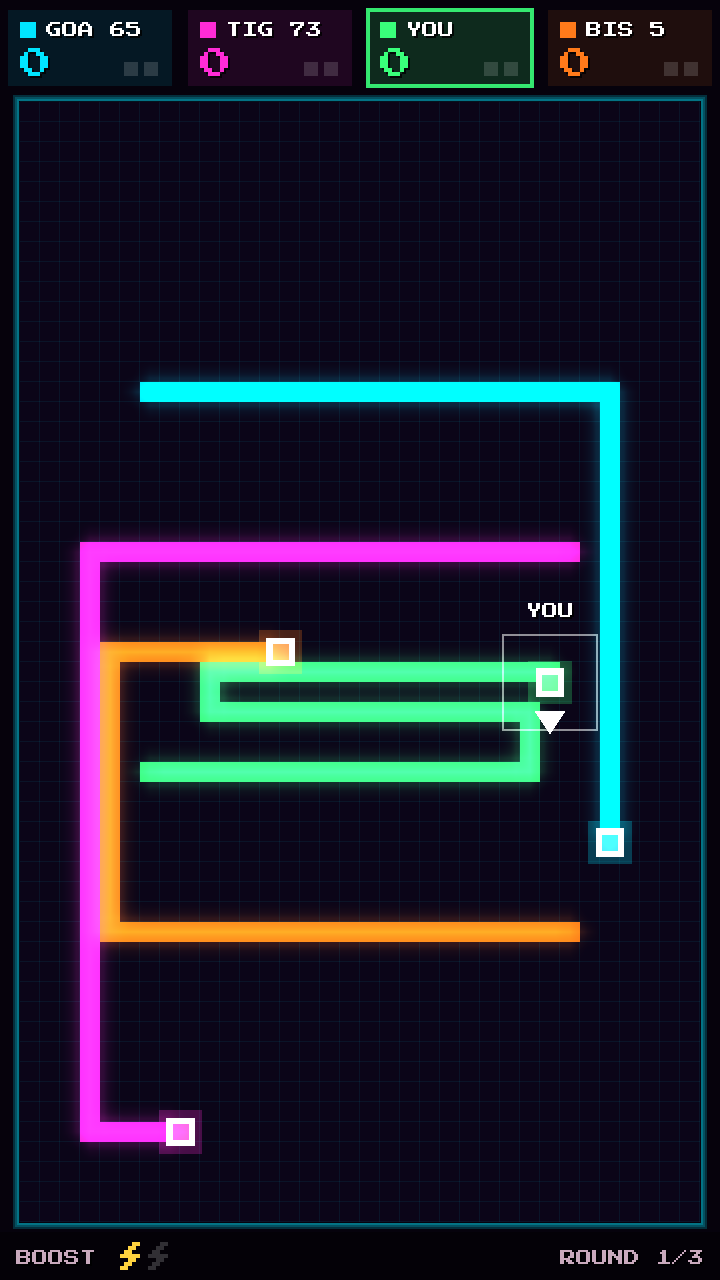NEON TRAILS in play